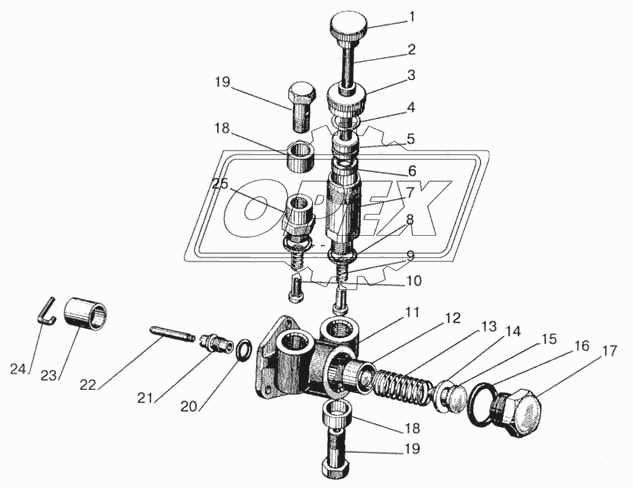 4УТНМ-1106024-01 Пружина стяжная L=45 (9вит.) ф14х18 Dвитка=2; НЗТА